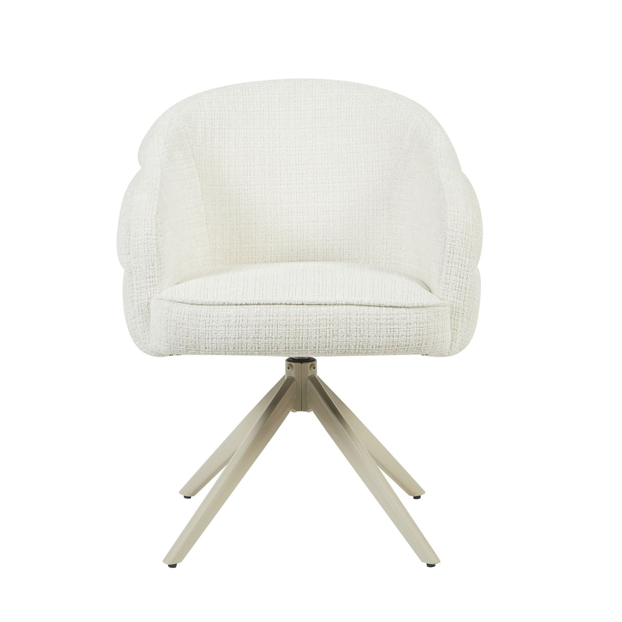 Eetkamerstoel Bella | Off White | Poot Sand | Met armleuning Starfurn