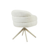 Eetkamerstoel Bella | Off White | Poot Sand | Met armleuning Starfurn