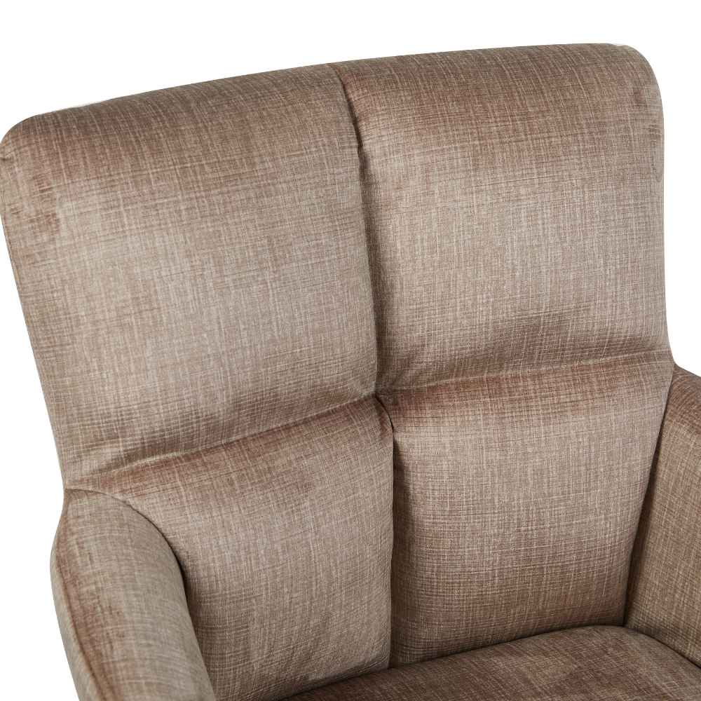 Eetkamerstoel Dave met armleuning Taupe Starfurn