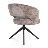 Eetkamerstoel Demi | Clay | Poot Black | Met armleuning Starfurn
