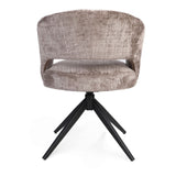 Eetkamerstoel Demi | Clay | Poot Black | Met armleuning Starfurn