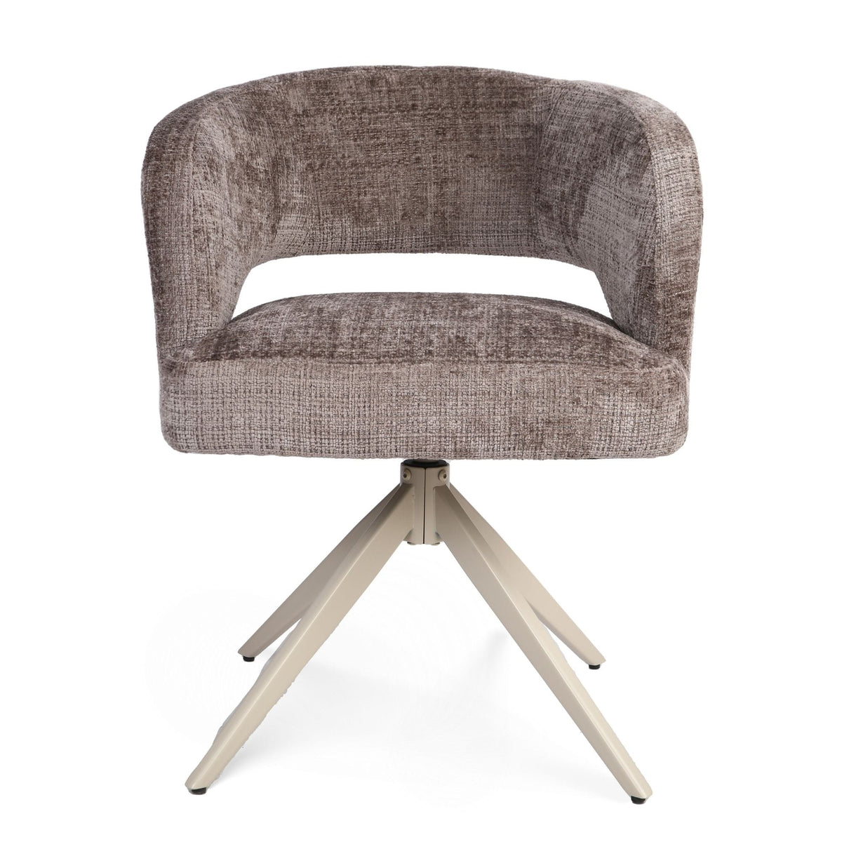Eetkamerstoel Demi | Clay | Poot Sand | Met armleuning Starfurn
