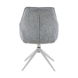 Eetkamerstoel Hera | Grey | Met armleuning Starfurn