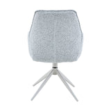 Eetkamerstoel Hera | Light Grey | Met armleuning Starfurn