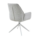 Eetkamerstoel Hera | Light Grey | Met armleuning Starfurn