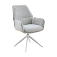 Eetkamerstoel Hera | Light Grey | Met armleuning Starfurn