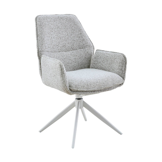 Eetkamerstoel Hera | Light Grey | Met armleuning Starfurn