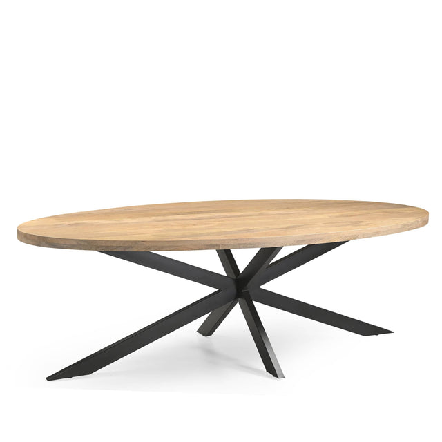 Eetkamertafel Ellips 25+25 200 Benoa