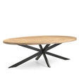 Eetkamertafel Ellips 25+25 220 Benoa