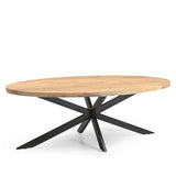 Eetkamertafel Ellips 25+25 240 Benoa