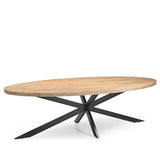 Eetkamertafel Ellips 25+25 270 Benoa