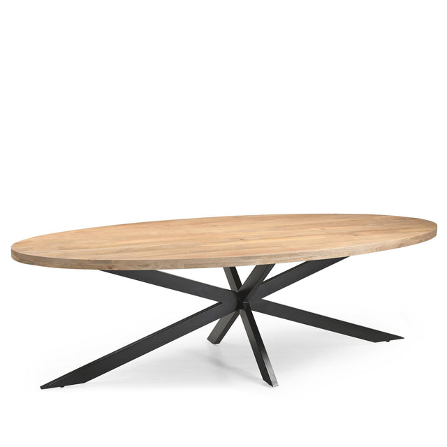 Eetkamertafel Ellips 25+25 270 Benoa