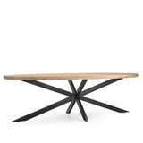Eetkamertafel Ellips 25+25 270 Benoa