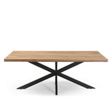 Eetkamertafel Rechthoek 25+25 220 Benoa