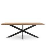 Eetkamertafel Rechthoek 25+25 220 Benoa