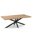Eetkamertafel Rechthoek 25+25 220 Benoa