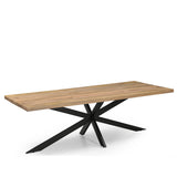Eetkamertafel Rechthoek 25+25 240 Benoa