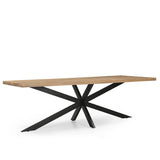 Eetkamertafel Rechthoek 25+25 240 Benoa