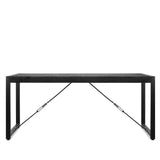 Eettafel Britt Zwart 200 Benoa