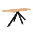 Eettafel Deens Ovaal Runa 160 Benoa