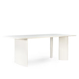 Eettafel Jade Rechthoek Off White 220 Benoa