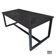Eettafel Jax Zwart 200 Benoa