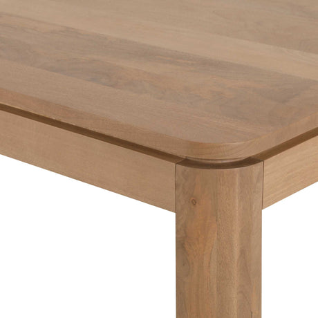 Eettafel van naturel mangohout met stevig onderstel, 240 x 100 cm, foto 5