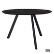 Eettafel Rond Berlin Zwart 120 Benoa
