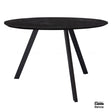 Eettafel Rond Berlin Zwart 150 Benoa