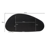 Eiken Blad Cloud 210 cm Zwart Starfurn