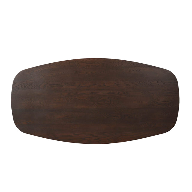 Eiken Blad Ferris Deens Ovaal 240 cm Bruin Starfurn