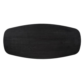 Eiken Blad Ferris Deens Ovaal 240 cm Zwart Starfurn