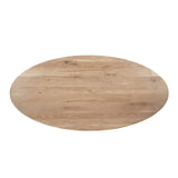 Eiken Blad Ferris Ovaal 180 cm Naturel Starfurn