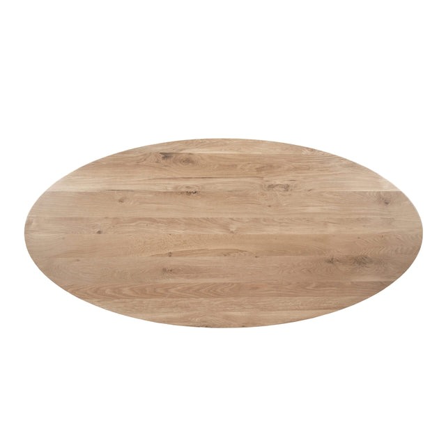 Eiken Blad Ferris Ovaal 180 cm Naturel Starfurn