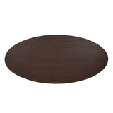 Eiken Blad Ferris Ovaal 280 cm Zwart Starfurn