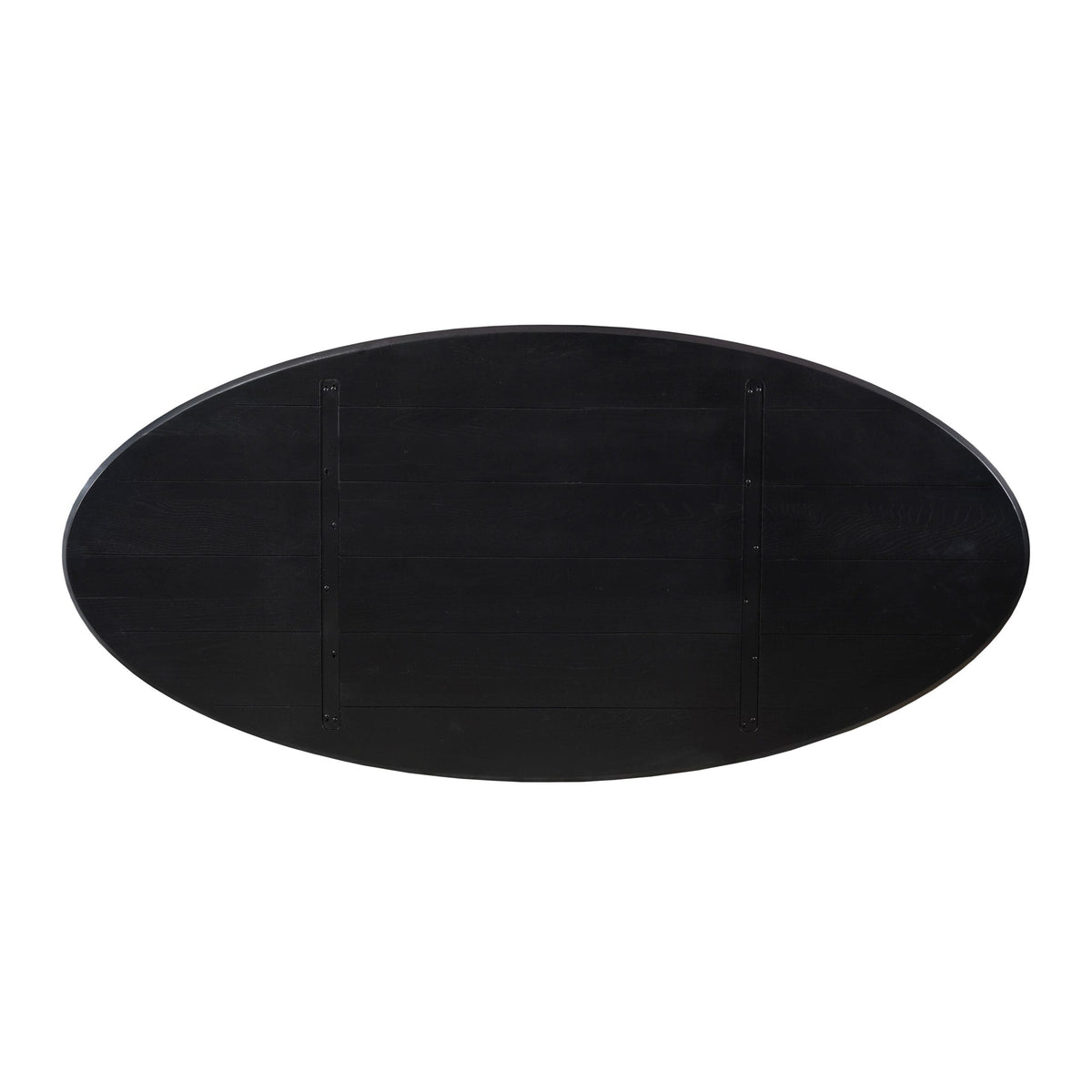 Eiken Blad Ferris Ovaal 280 cm Zwart Starfurn
