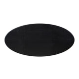 Eiken Blad Ferris Ovaal 280 cm Zwart Starfurn