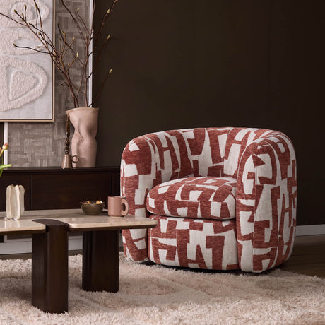 Fauteuil Rosa Rood Starfurn