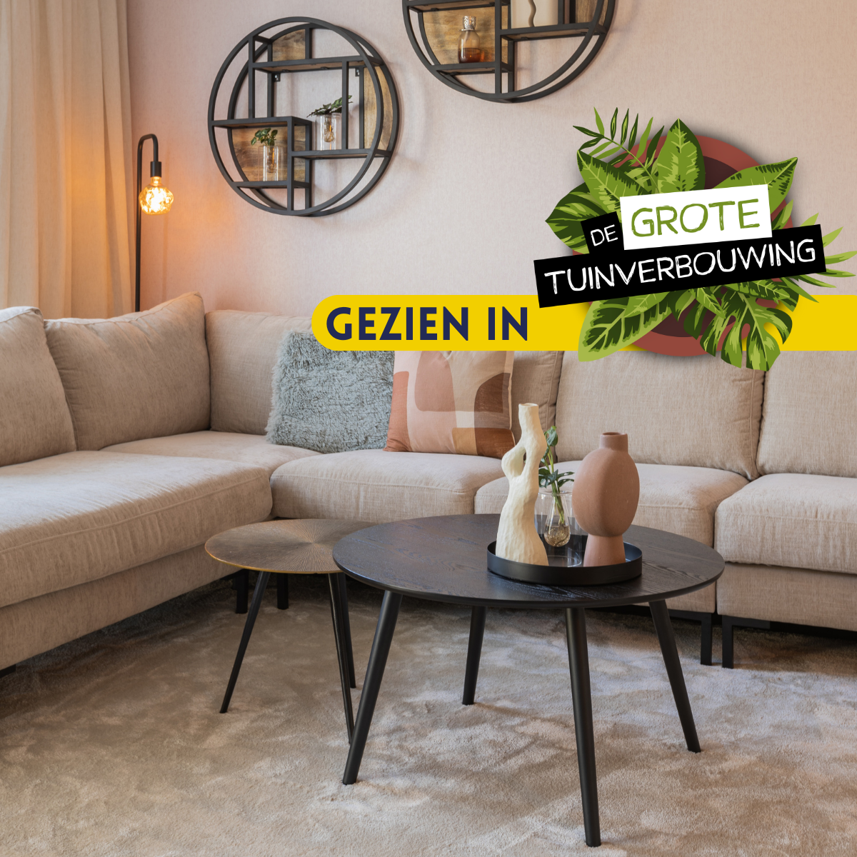 Bijzettafel Ryas | 49 cm | Set van 3