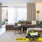 Bijzettafel - Rond - Goud - Aluminium - 40 cm