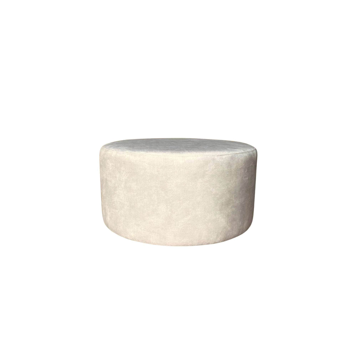 Hocker - Crème - Adore 102 - Rond - 60 cm Ottomans Starfurn