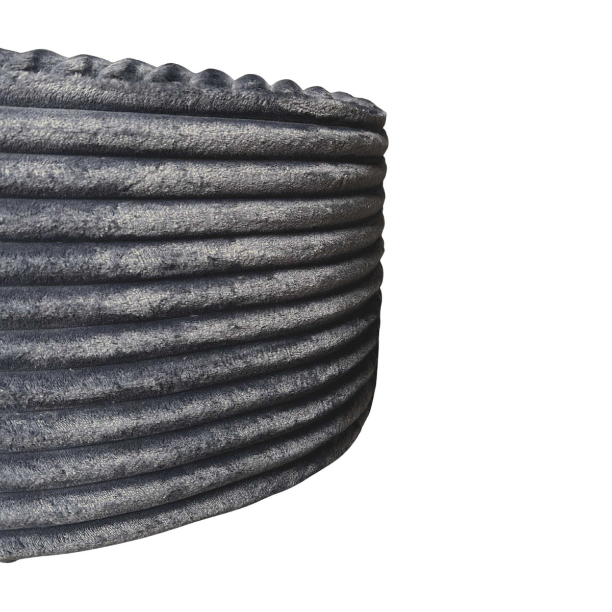Hocker - Rond - Antraciet - 60 cm Ottomans Starfurn