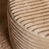 Hocker - Rond - Beige - Stof - 60 cm Ottomans Starfurn