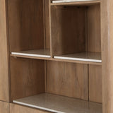 Inglegplank Vakkenkast XL Dallas Beige Marmer Set van 4 Starfurn