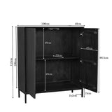 Kabinet kast Madison Bruin Mangohout 100 cm Starfurn