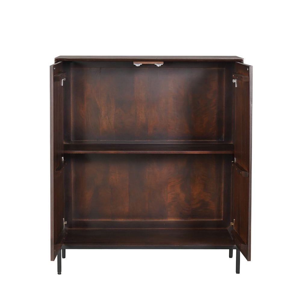 Kabinet kast Madison Bruin Mangohout 100 cm Starfurn