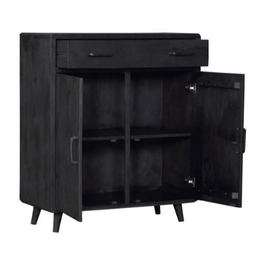 Kabinet Kast Omaha Zwart 100 cm Starfurn
