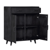 Kabinet Kast Omaha Zwart 100 cm Starfurn