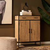 Kabinet - Naturel - Mangohout - 100 cm Buffets Starfurn