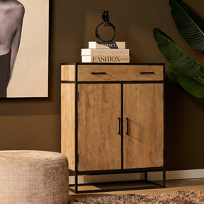 Kabinet - Naturel - Mangohout - 100 cm Buffets Starfurn